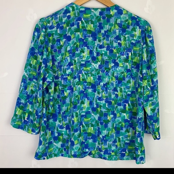 Vintage Miss Berkeley Button Front Blouse - Picture 2 of 7